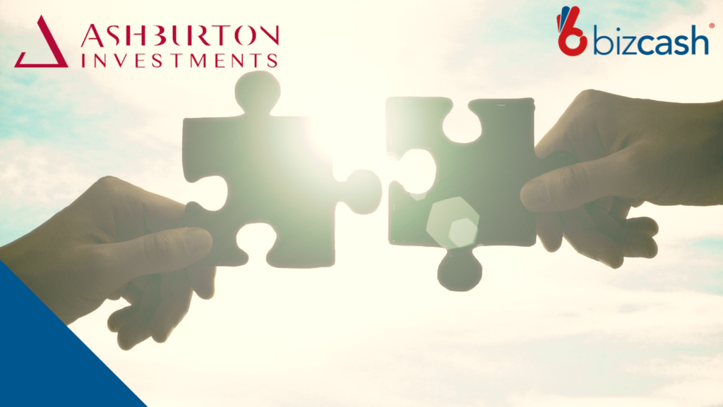 Partnering with good companies to become great Ashburton Investments and Bizcash partner up