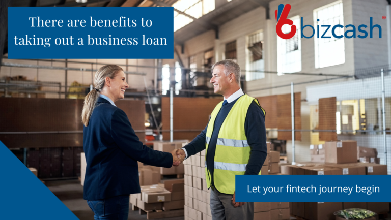 There are benefits to taking out a business loan